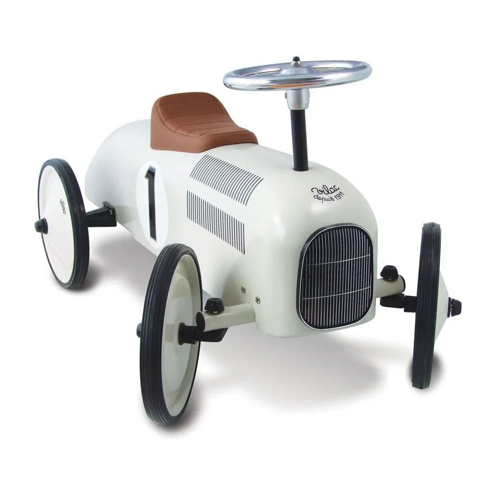 Vilac - Coche para montar de metal pintado | Crudo