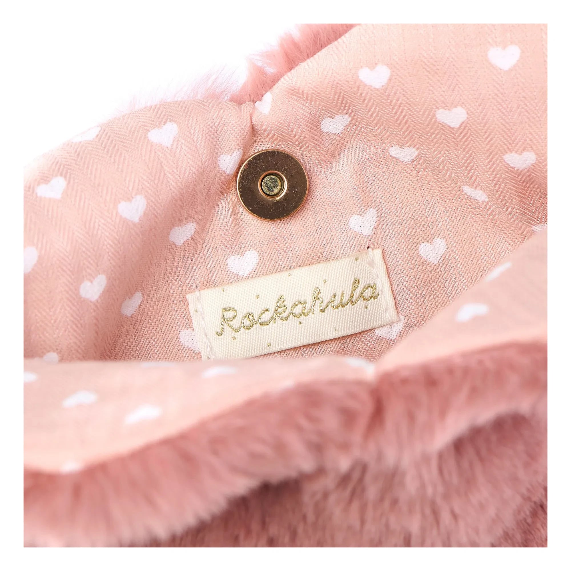 Rockahula Kids - Pofuduk Kalp Çanta | Pembe