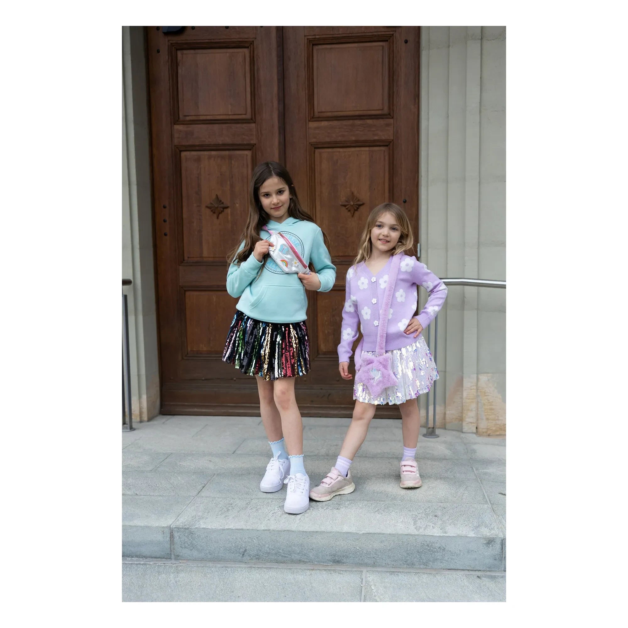 Great Pretenders - Falda de lentejuelas reversibles