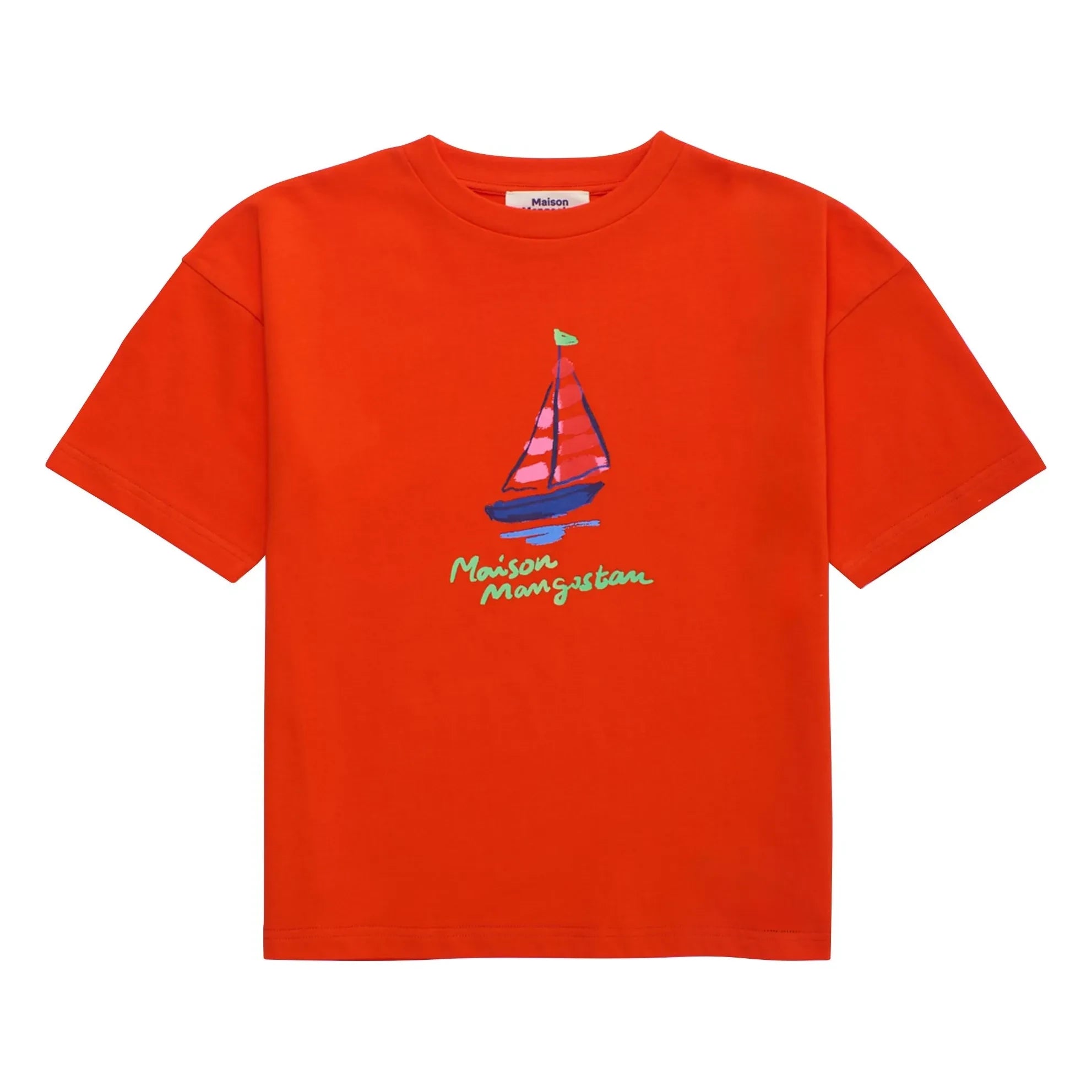 Maison Mangostan - Camiseta de vela | Rojo