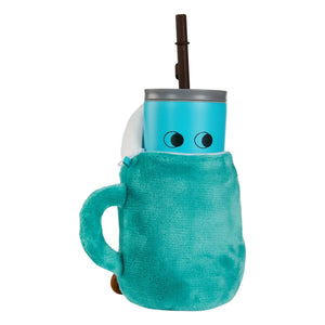 Asobu - Vaso termo isotérmico con funda de piña | Azul