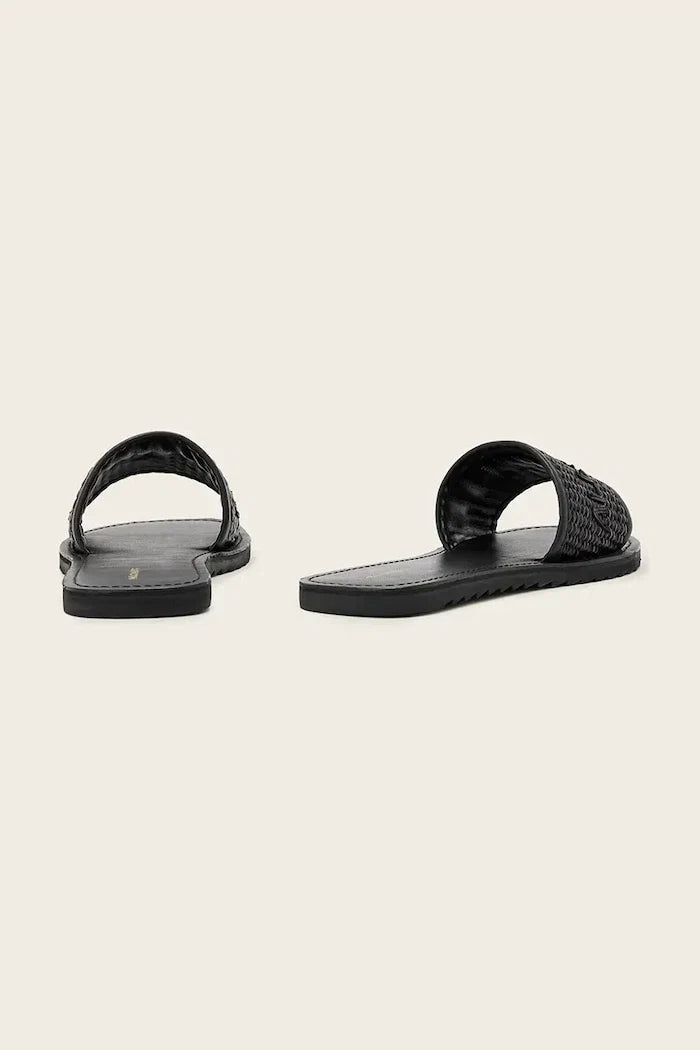 Sandalias de piel Hoxton Slider para mujer de AllSaints