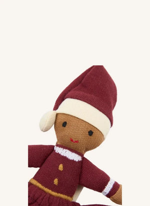 Fabelab - Muñeca Mrs. Claus de Tamaño de Mano | Rojo
