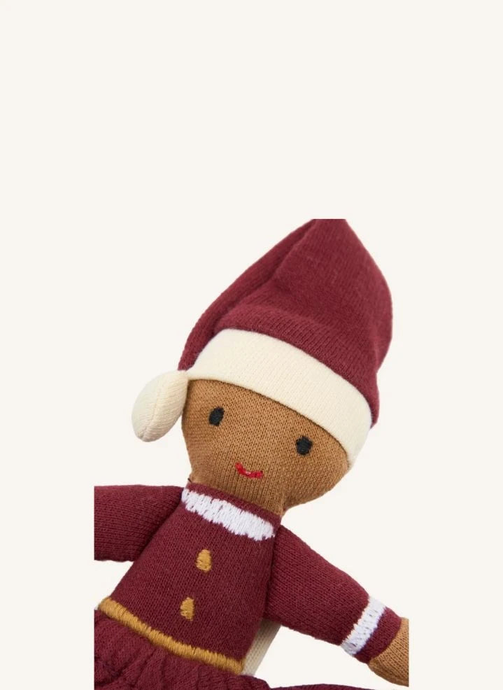 Fabelab - Muñeca Mrs. Claus de Tamaño de Mano | Rojo