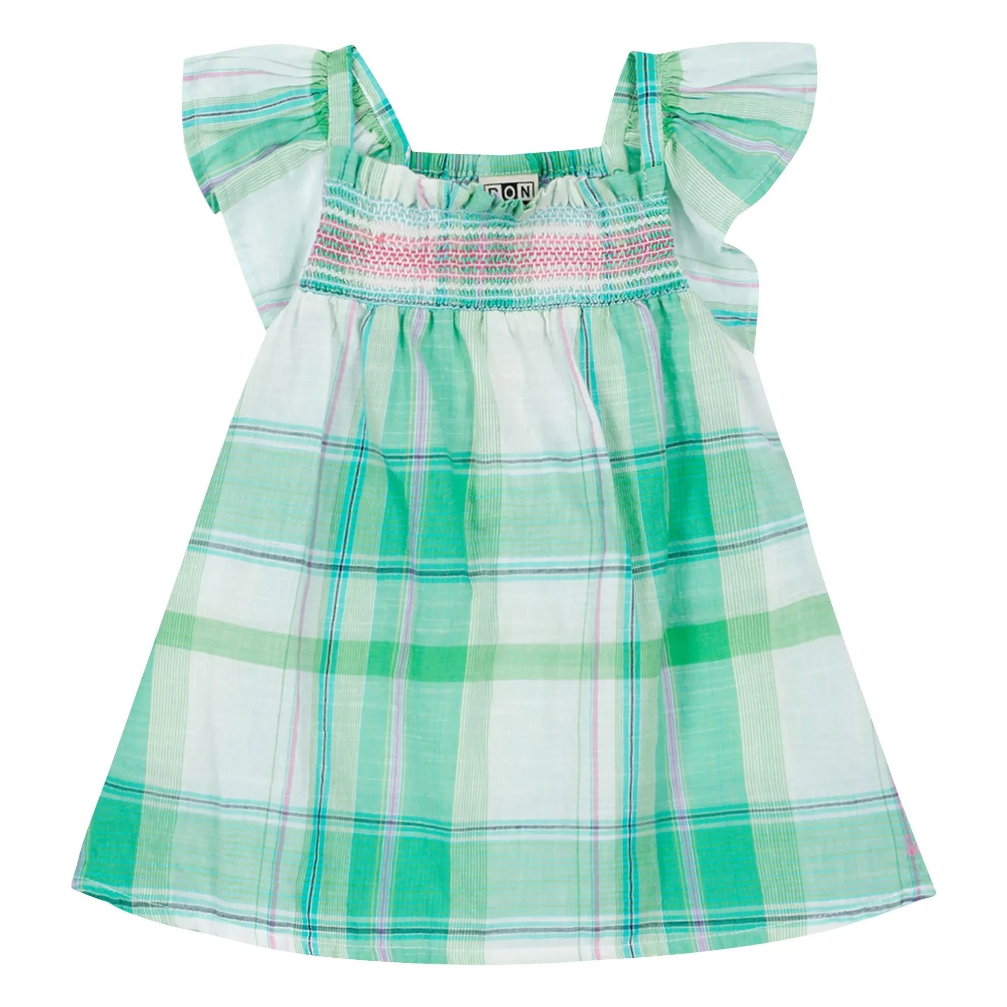 Vestido fruncido Louise Kareli de Bonton | Verde