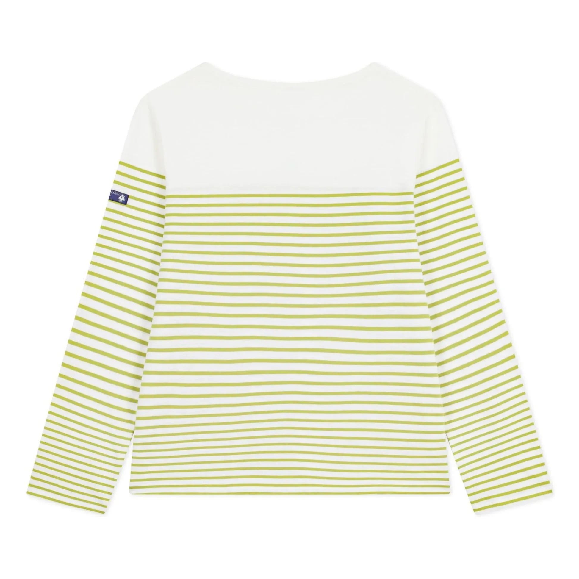 Petit Bateau - Camiseta marinera Petit Bateau | Amarillo verde