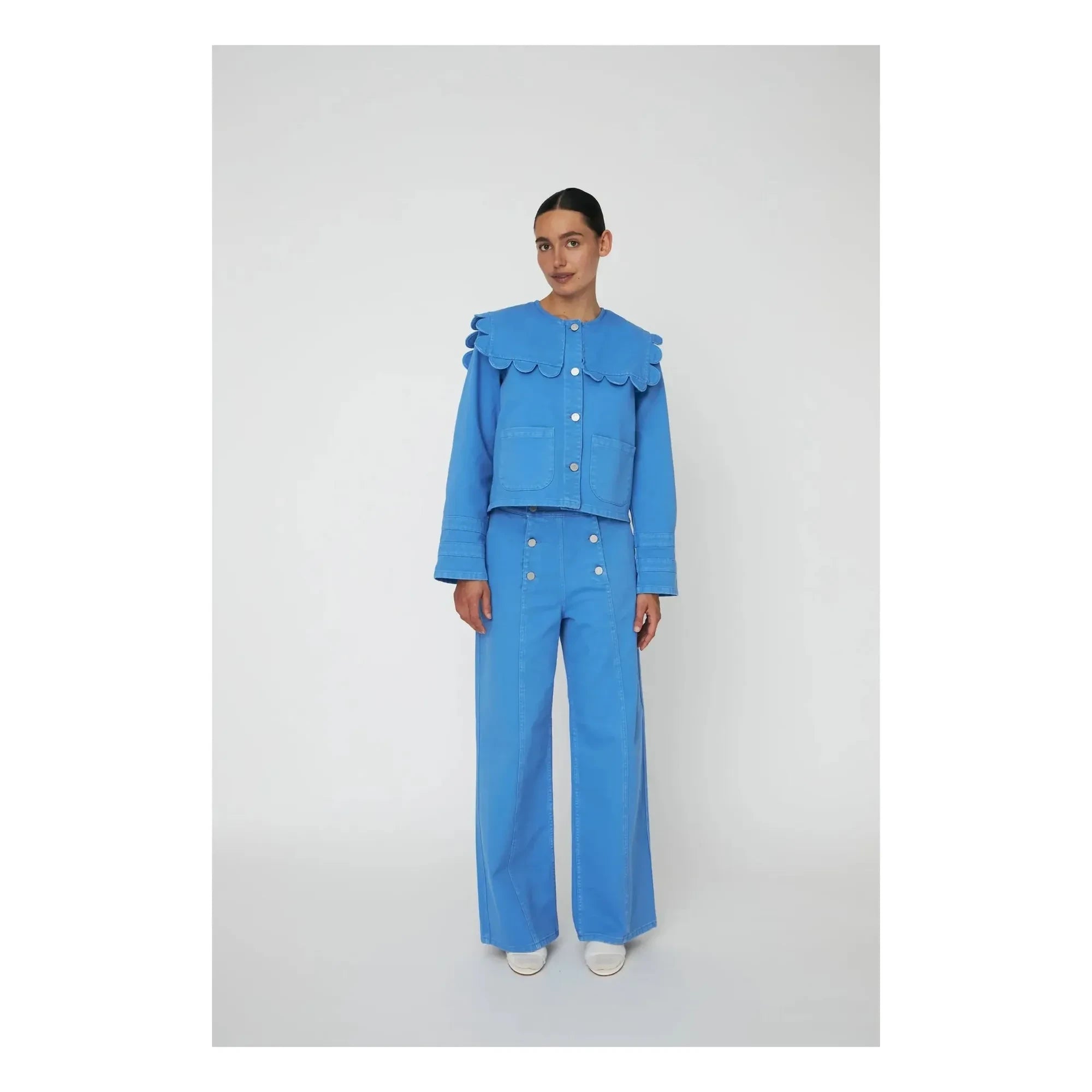 Stella Nova - Chaqueta náutica de algodón orgánico | Azul