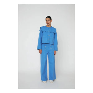 Stella Nova - Chaqueta náutica de algodón orgánico | Azul