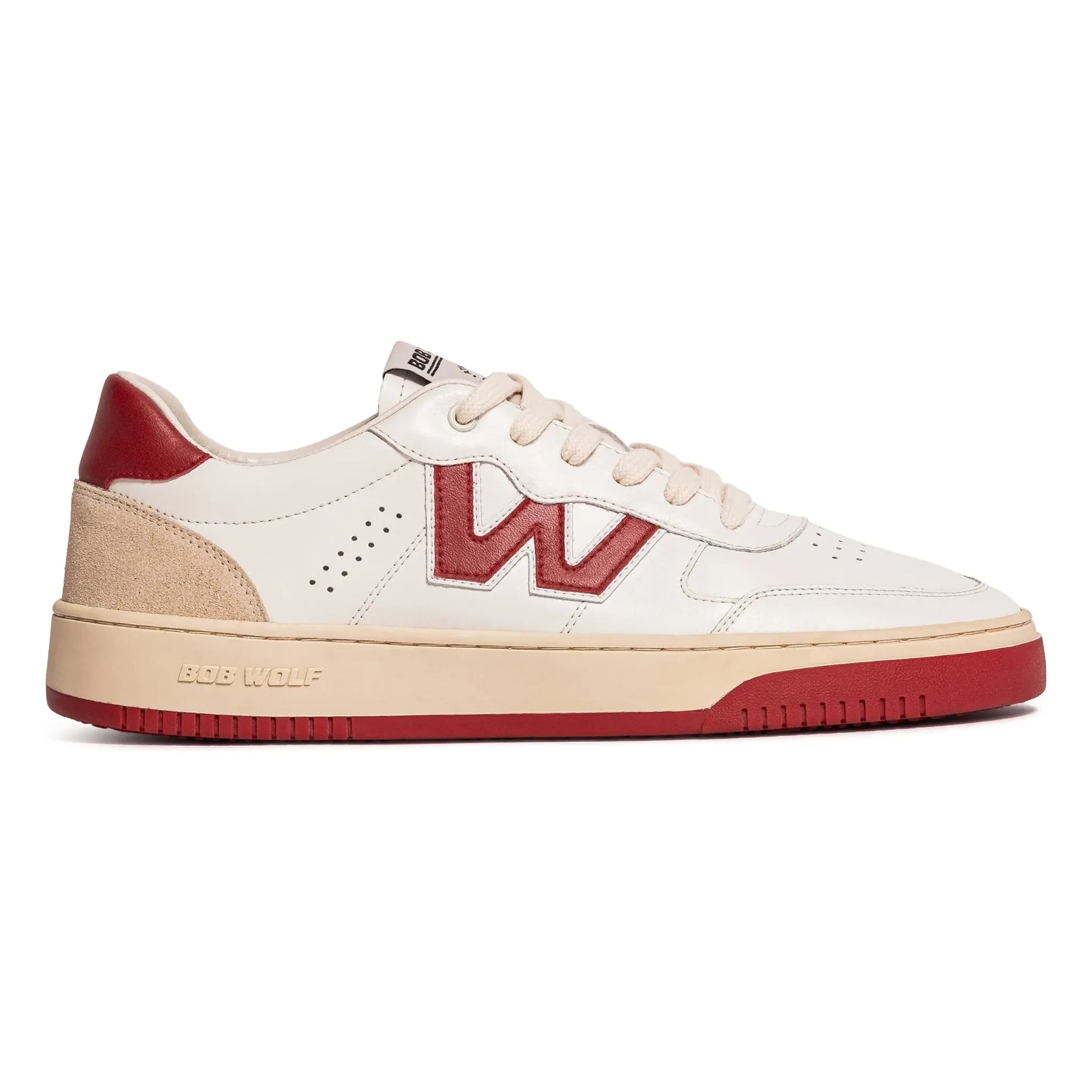 Bob Wolf - Zapatillas de Cuero y Ante Legacy | Rojo