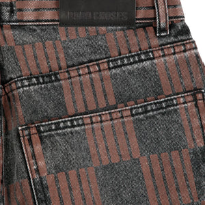 Bobo Choses - Vaqueros de algodón orgánico Mom Fit | Vaqueros gris oscuro