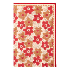 Apaches - Pañuelo floral con diseño grande | Marrón