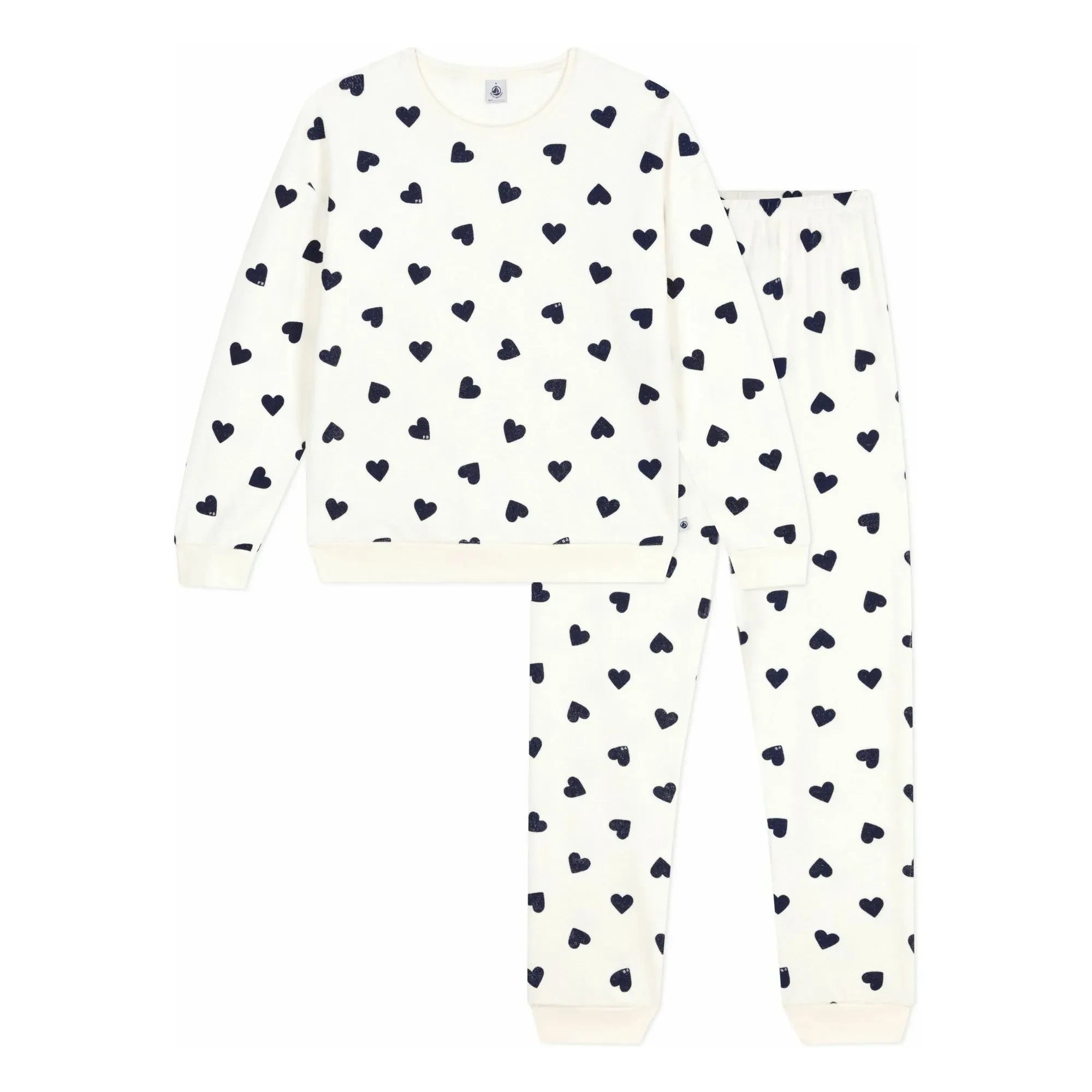 Petit Bateau - Pijama con estampado de esponjas | Crudo