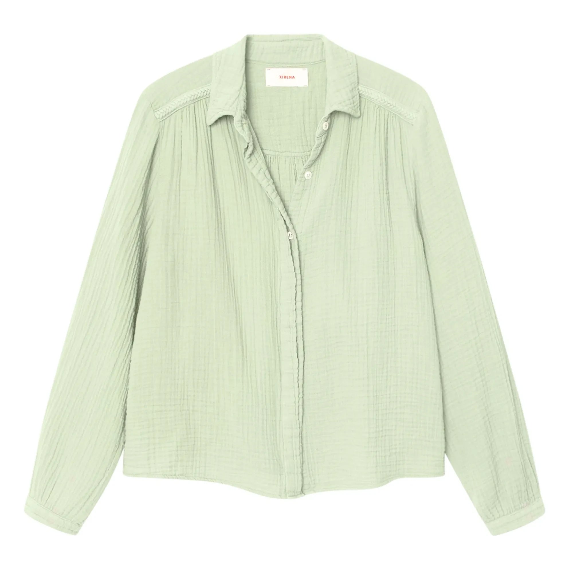 Xirena - Camisa Julianne | Agua verde