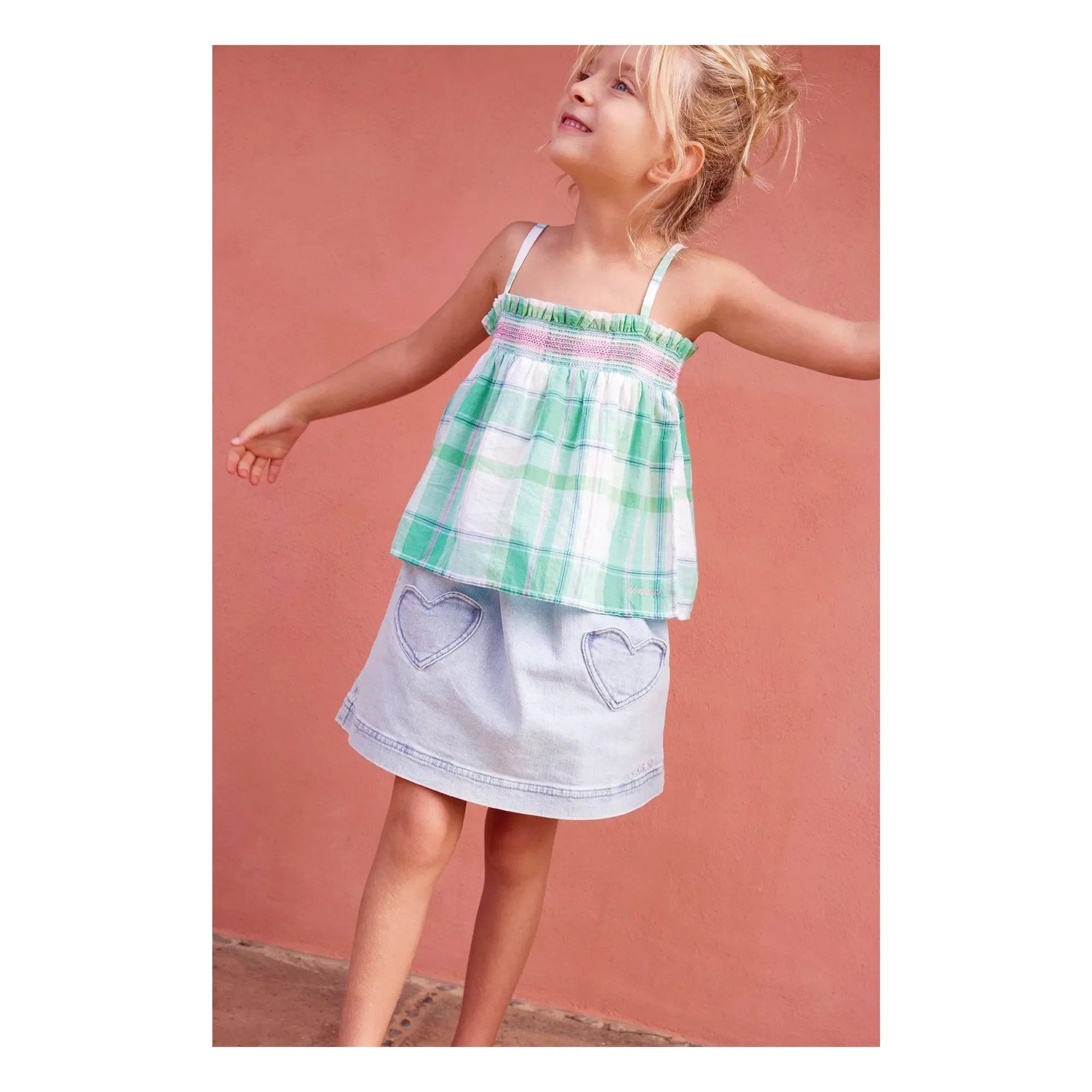 Bonton - Falda vaquera Douchka | Azul claro