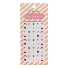 Rockahula Kids - Pegatinas de uñas Color Pop | Rojo