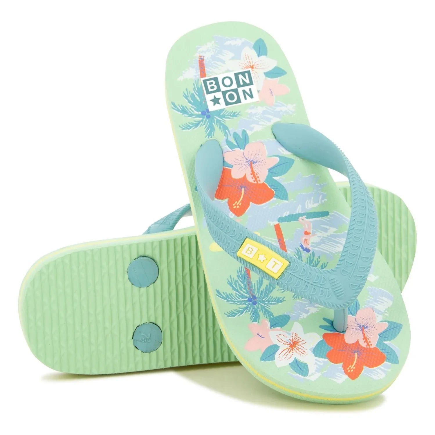 Bonton - Zapatillas de playa Paf | Agua verde