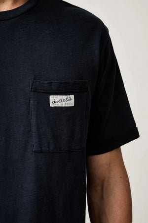 Scotch & Soda Camiseta de algodón para hombre