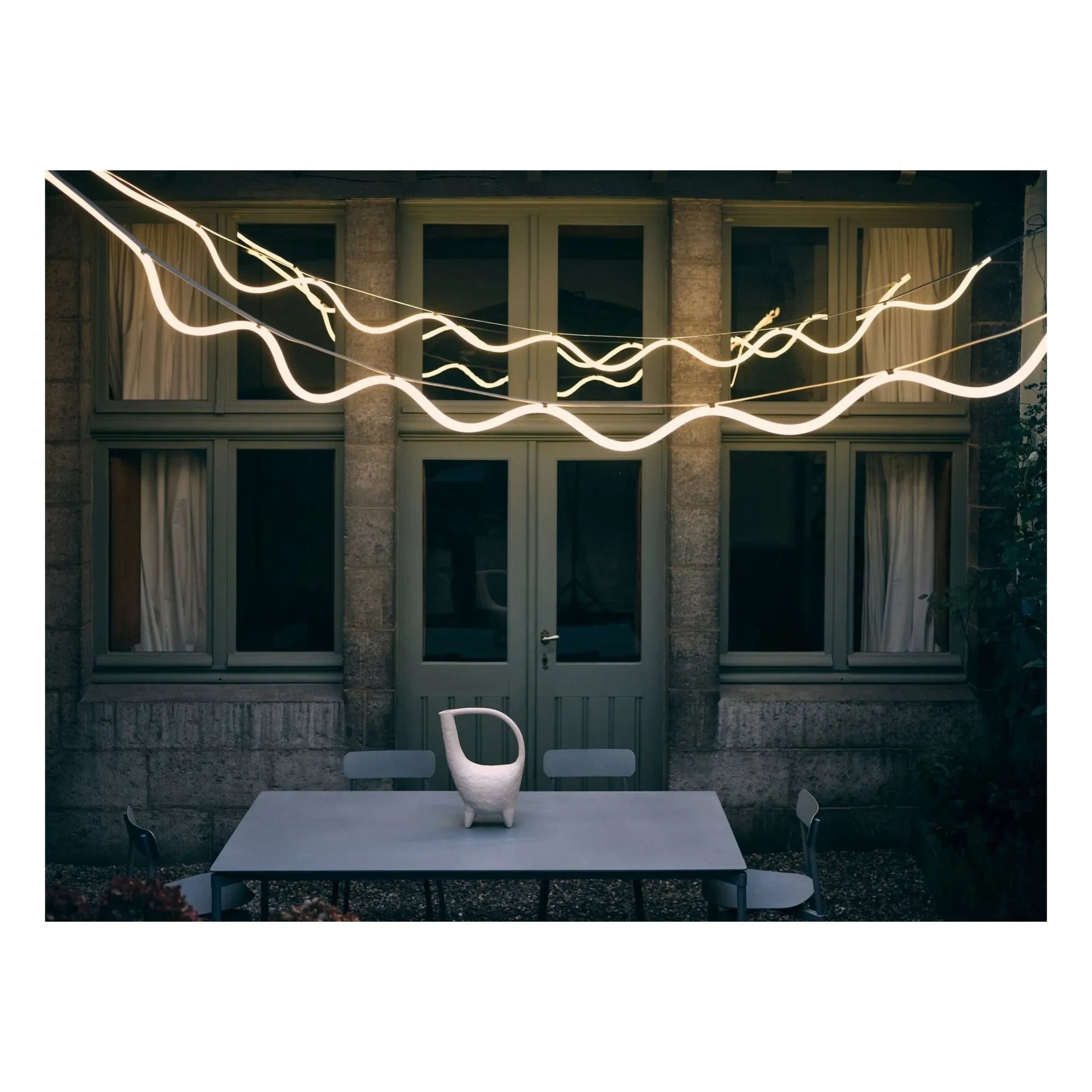 Petite friture - Lámpara colgante Spline, David Derksen | Beige
