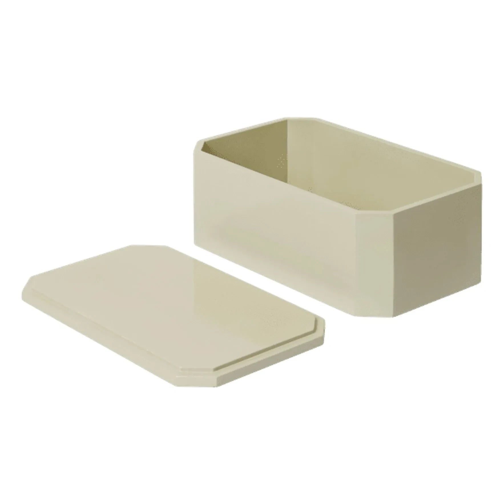 Ferm Living - Caja de bambú Nova FSC | Crema