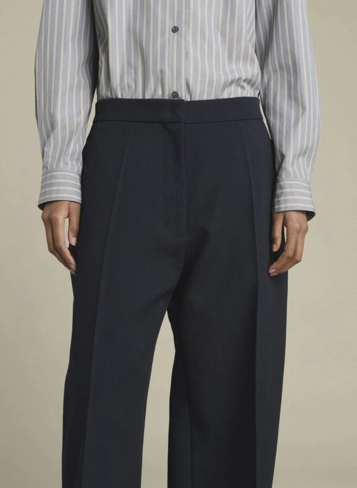 Soeur - Pantalón de algodón Kobe | Azul marino