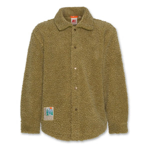 AO76 - Chaqueta Sherpa Hahoe | Verde amarillo