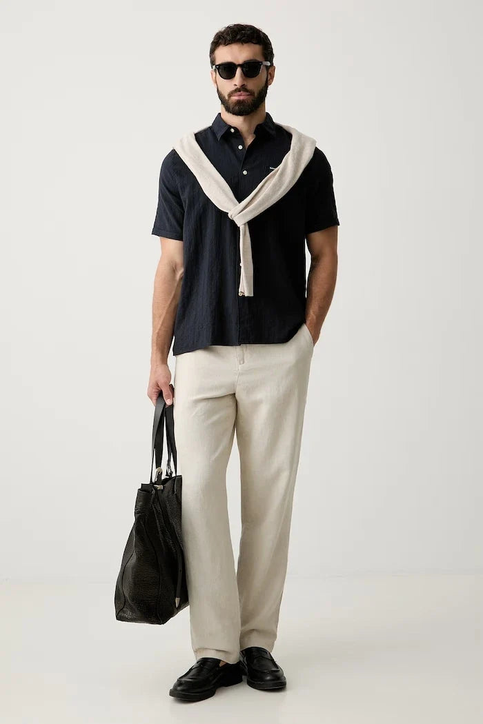 Camisa de hombre Barbour Kingswood de algodón y elastano