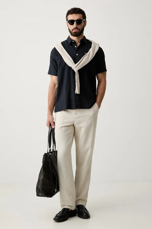 Camisa de hombre Barbour Kingswood de algodón y elastano