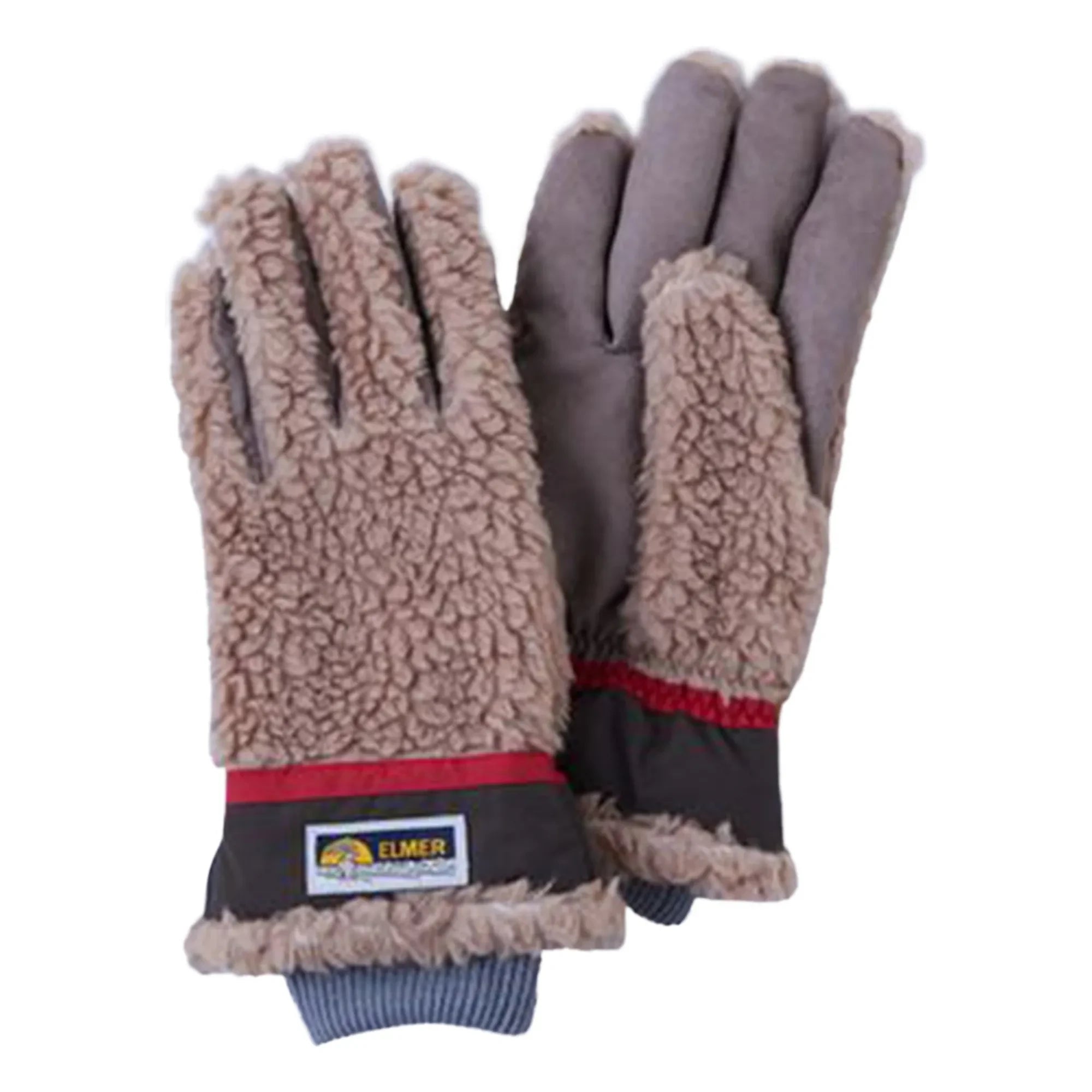 Elmer by Swany - Guantes de Lana Teddy | Camel