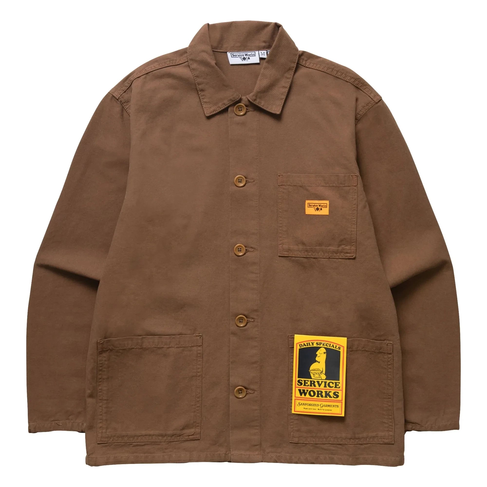 Service Works - Sobrecamisa Chore de Lona | Marrón