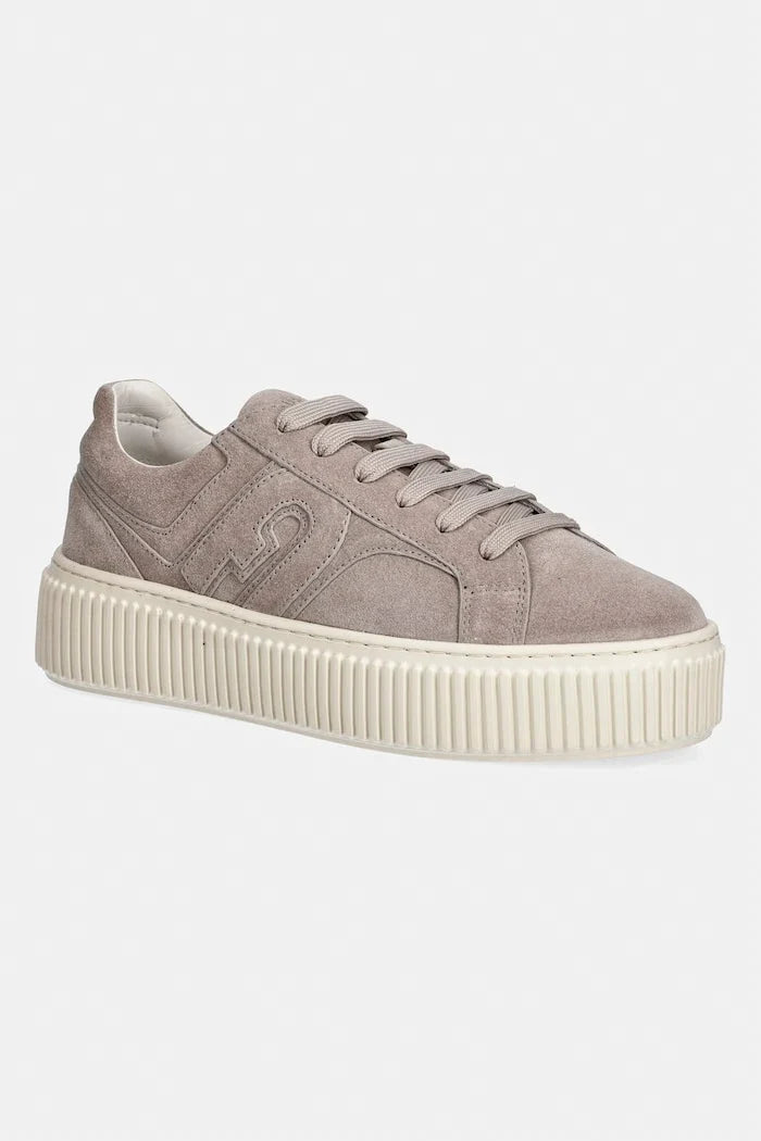 Zapatillas deportivas de mujer de ante con cordones Furla Sky