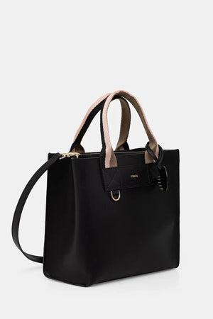 Bolso bandolera de piel para mujer Furla Divide It S Tote