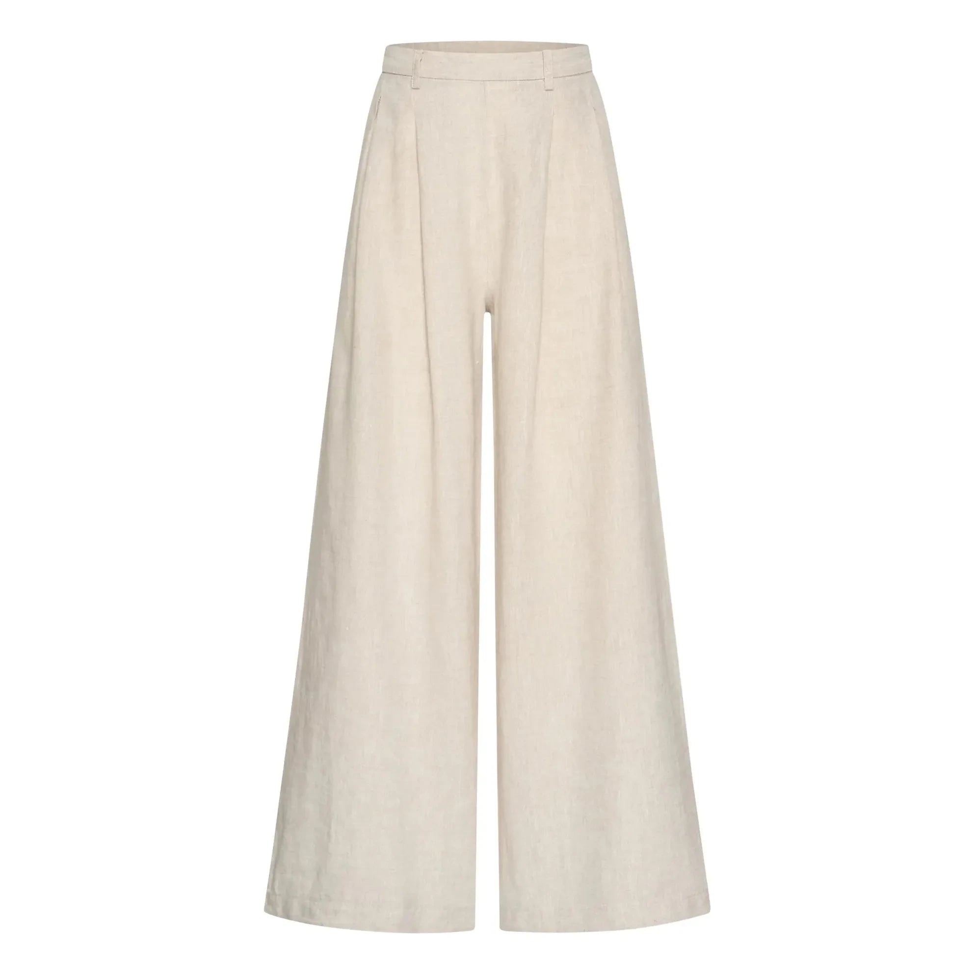 Bar - Pantalón de lino Sef | Crema