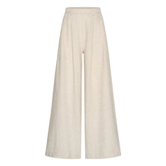 Bar - Pantalón de lino Sef | Crema