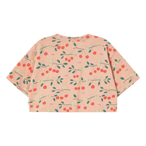 Tinycottons - Camiseta corta Cherry Organic Cotton | Rosa