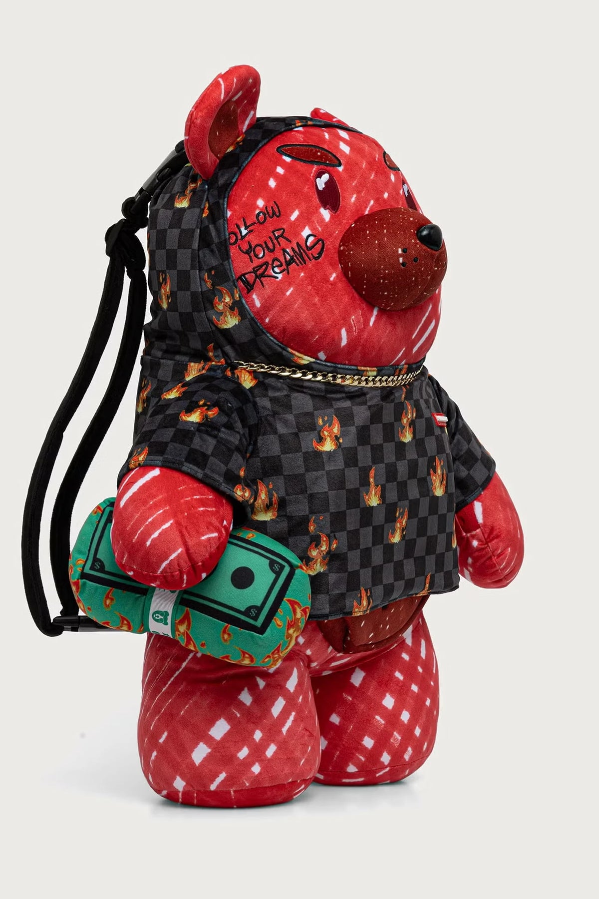 Sprayground - Diablo Moneybear Mochila Roja 910B8696NSZ