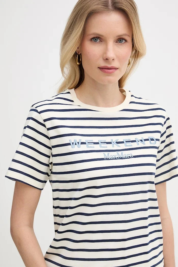 Camiseta de algodón BORA de Weekend Max Mara