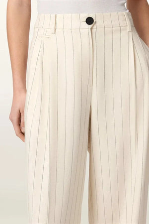 AllSaints pantalón de mujer viscosa pierna ancha OLGA