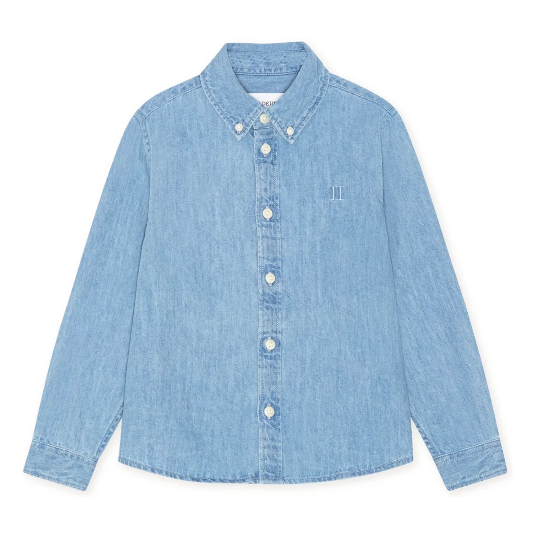 Les Deux - Camisa vaquera Konrad | Azul lavado