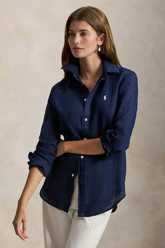 Camisa de lino Polo Ralph Lauren para mujer