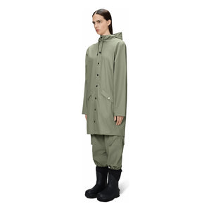 Rains - Gabardina larga W3 | Caqui claro