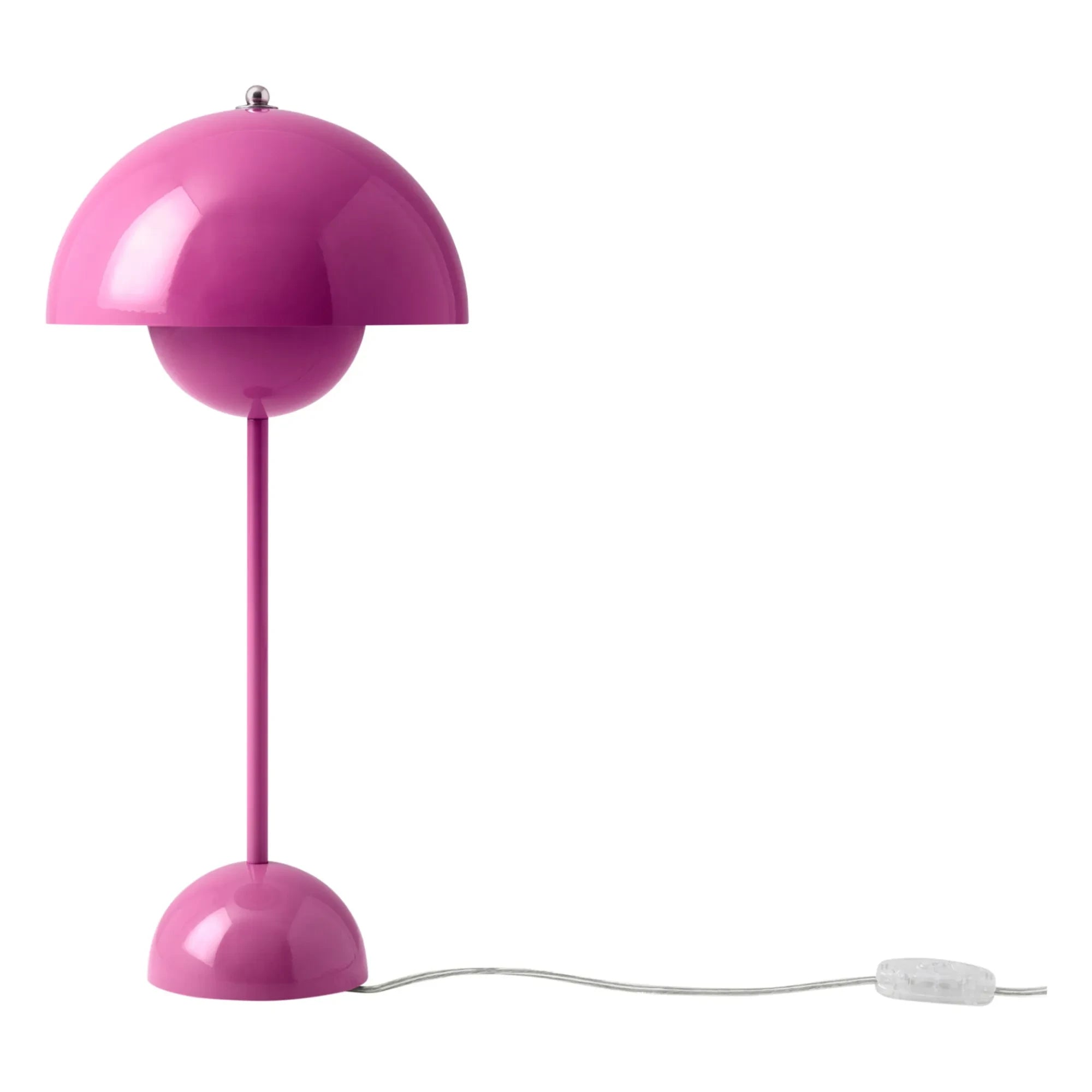 & Tradition - Lámpara de Mesa Flowerpot VP3 - Verner Panton, 1969 | Rosa