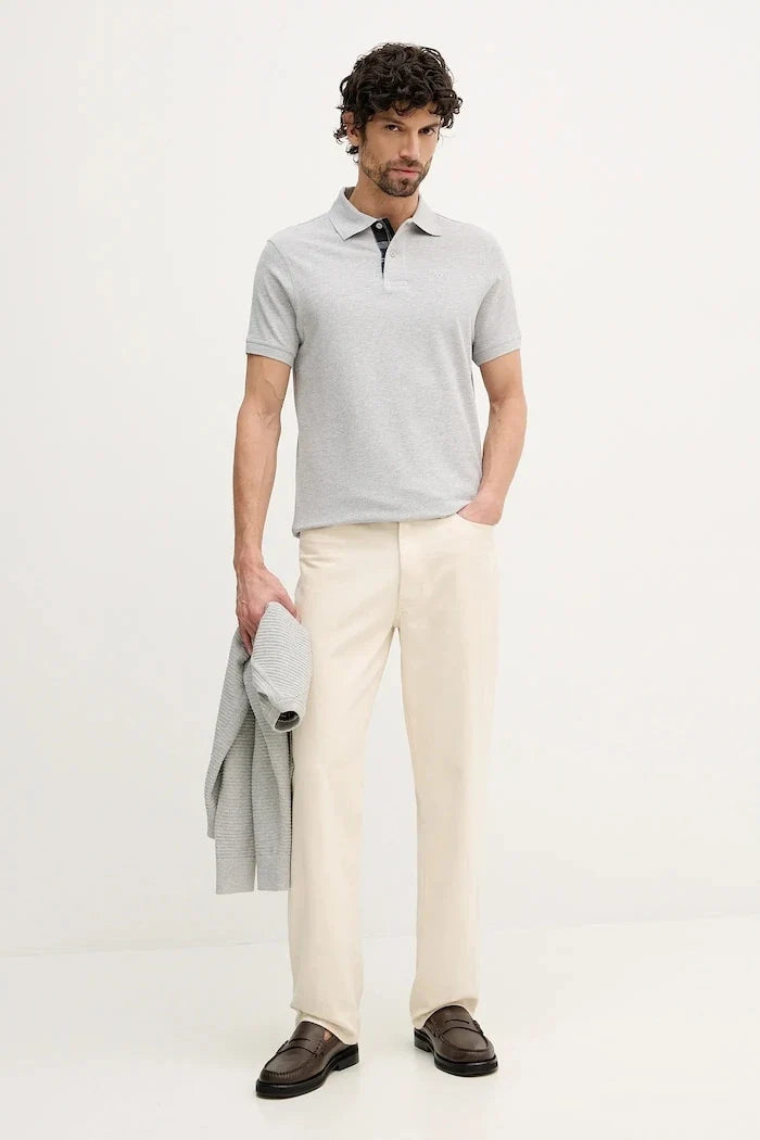 Polo de algodón para hombre Barbour