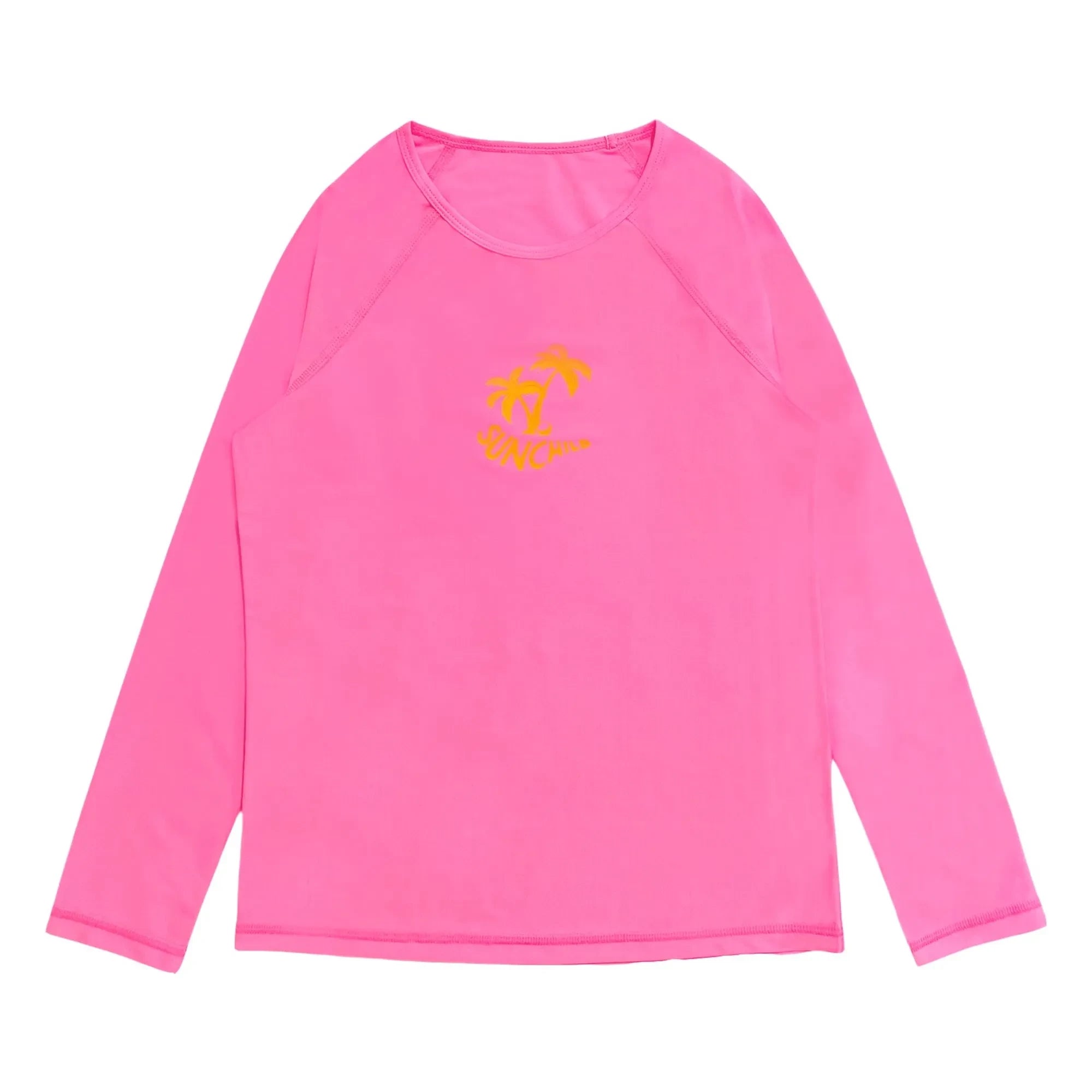 Sunchild - Camiseta UV Smallpalm | Rosa caramelo
