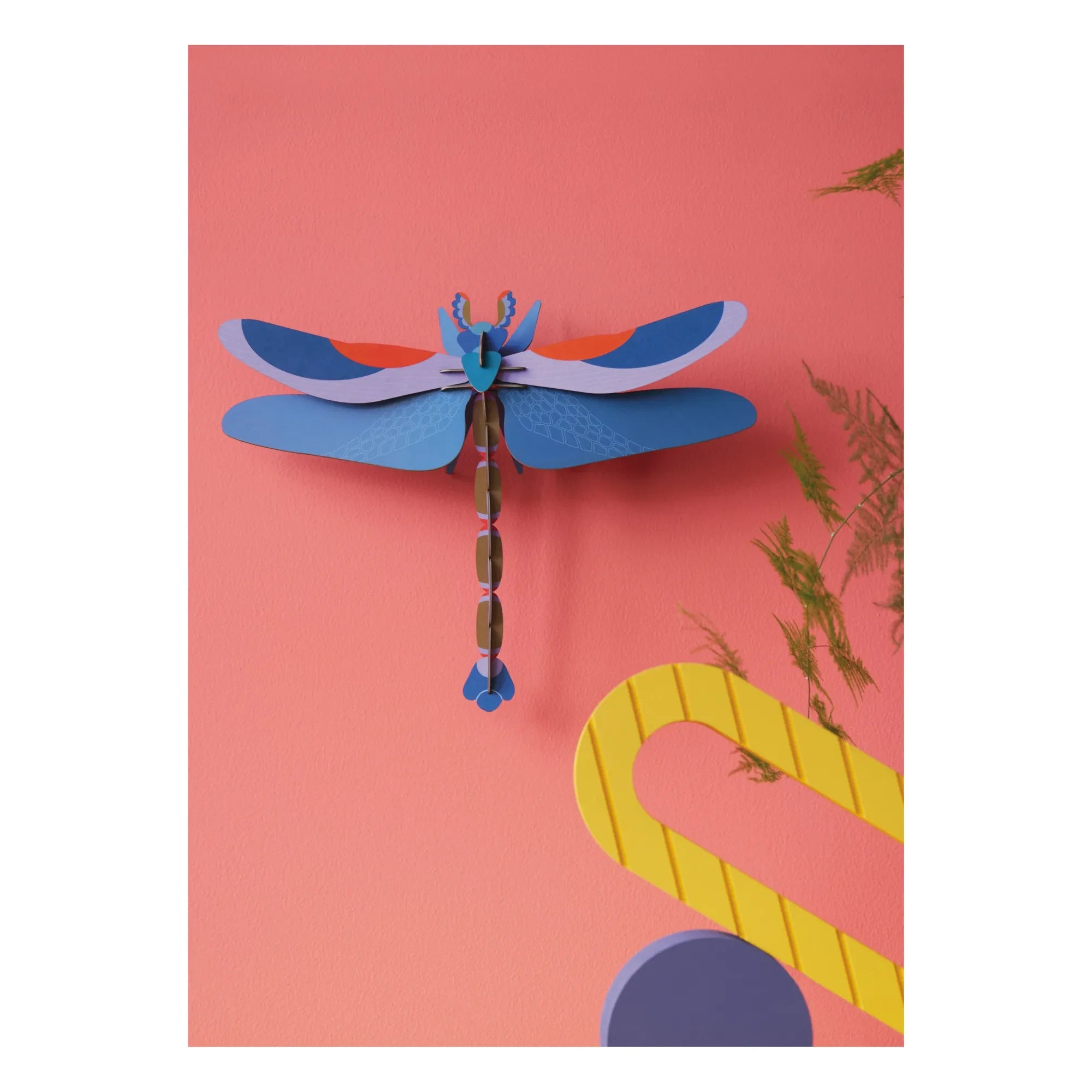 Studio Roof - Decoración de pared Dragonfly | Azul