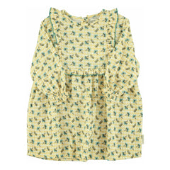 Piupiuchick - Vestido Plastron Flores | Amarillo