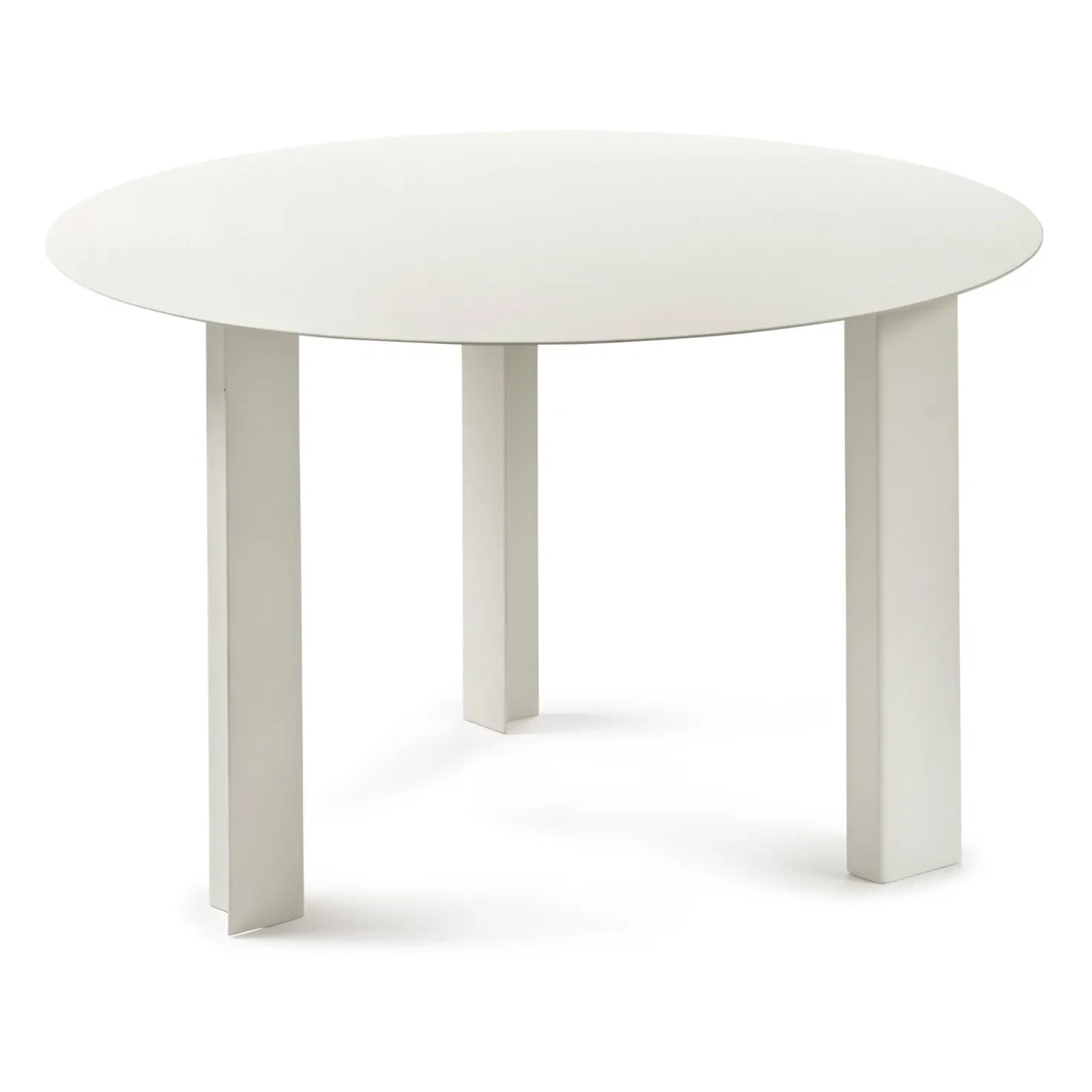 Serax - Mesa auxiliar de tubo en crema