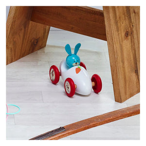 Vilac - Coche de conejo Raoul | Blanco
