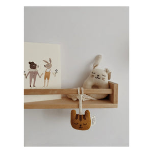 Main Sauvage - Juguete colgante tigre | Ocre