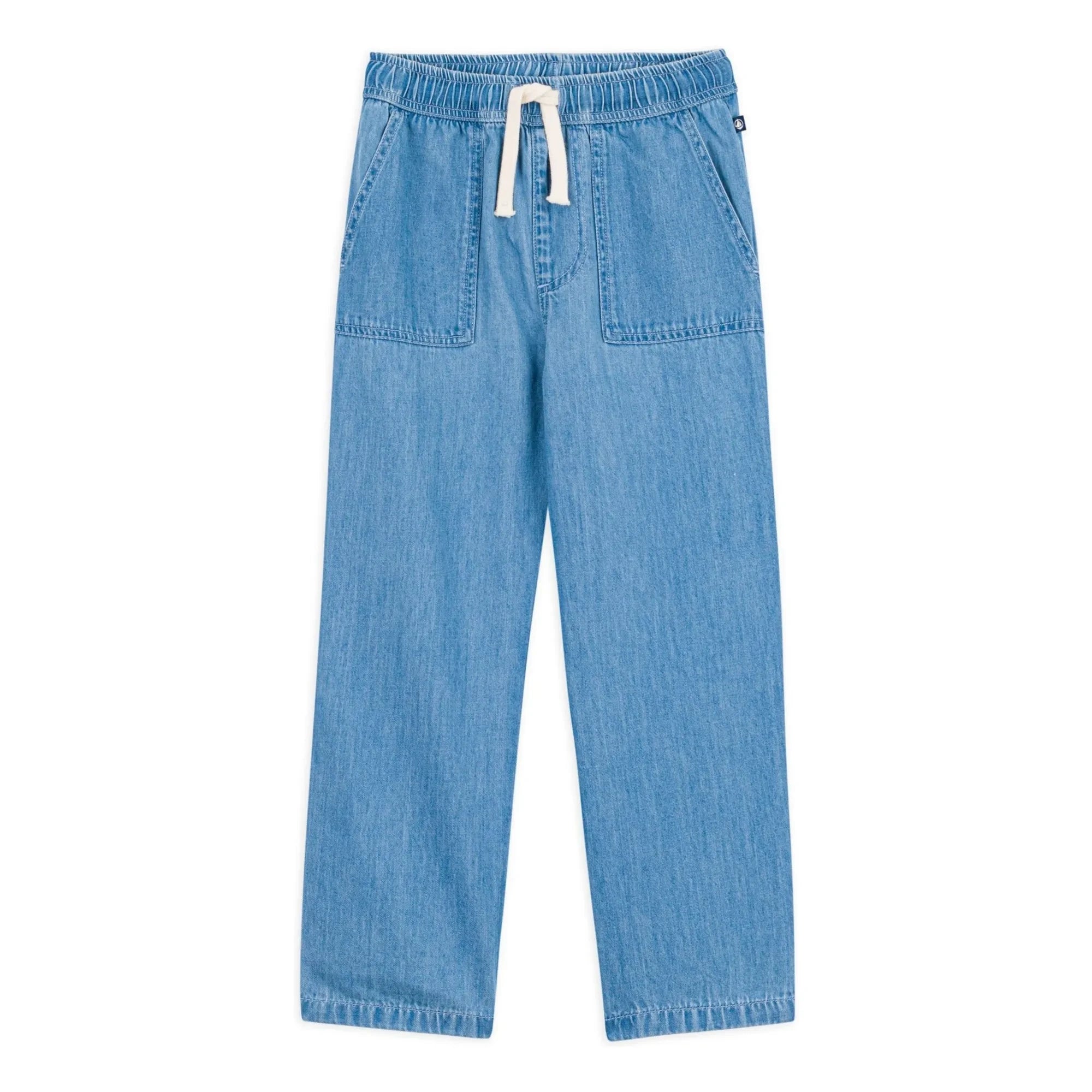 Petit Bateau - Pantalones de jean ligeros | Azul