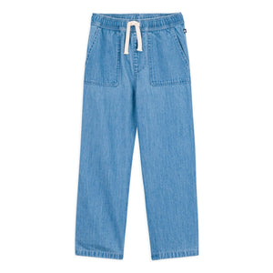 Petit Bateau - Pantalones de jean ligeros | Azul